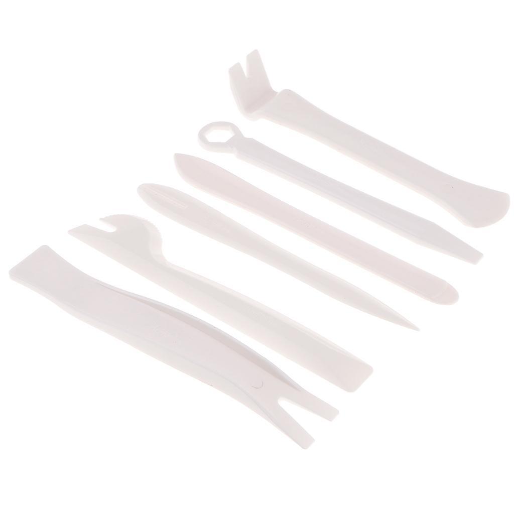 6Pcs Car Stereo Installation Kits Car Radio Removal Tool