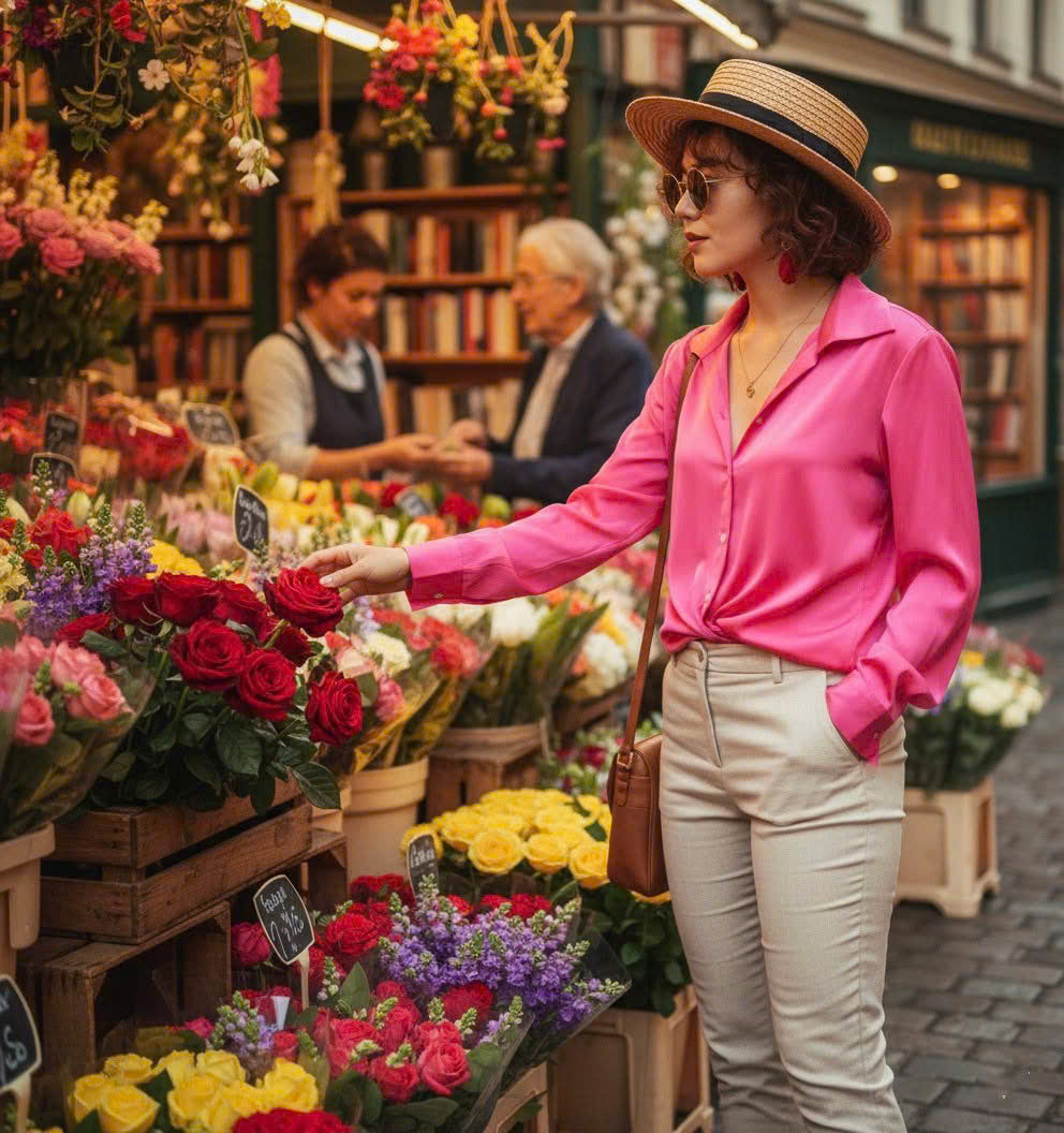 Áo Sơ Mi Tay Dài Dáng Rộng Oversize thời trang thiết kế Hity Top240