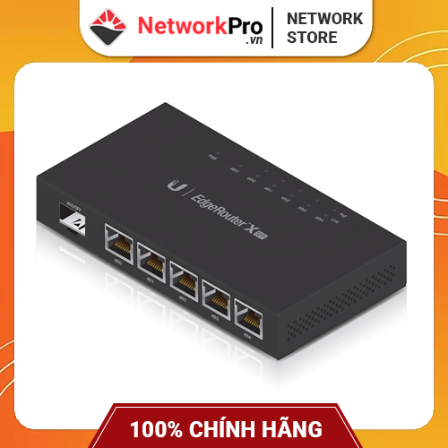Router Ubiquiti EdgeRouter X SFP có cổng quang | Hàng Chính Hãng