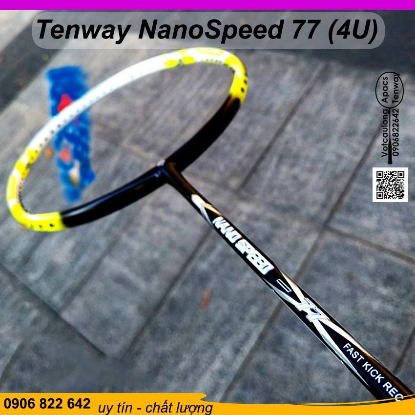 Vợt cầu lông Tenway NanoSpeed 77 (4U) | Vợt đánh phong trào, rèn luyện sức khỏe