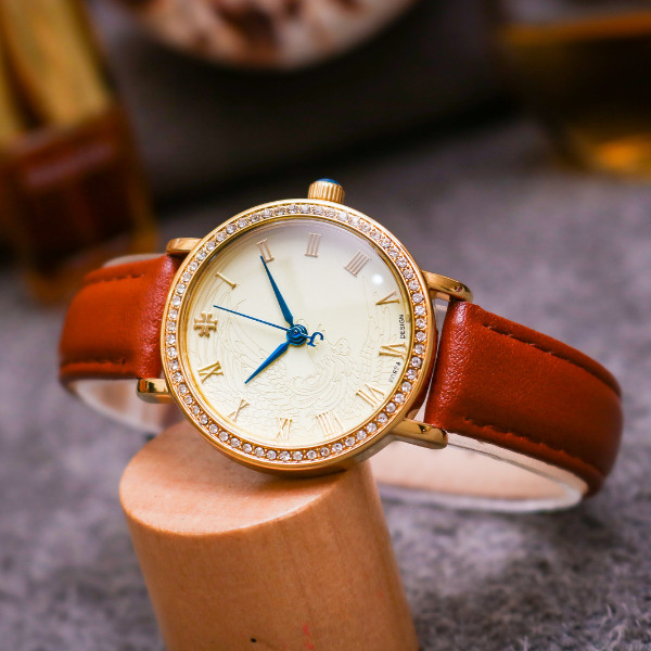 Đồng hồ nữ Julius Hàn Quốc JA-585LC dây da