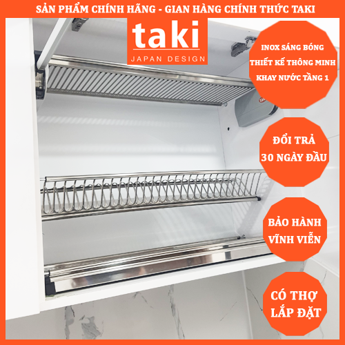 Giá Bát Cố Định, Kệ Chén Cố Định Chữ V Tủ Bếp Trên INOX 304 - Bảo Hành Vĩnh Viễn - Có Thợ Lắp Đặt