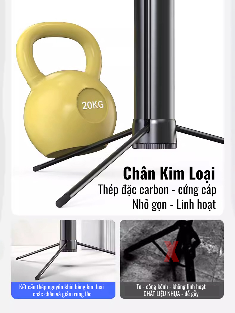Gậy quay video MP19s thông minh,chụp ảnh, livestream, kim loại bền bỉ, gimbal 360 dõi theo, nâng cấp, hàng chính hãng