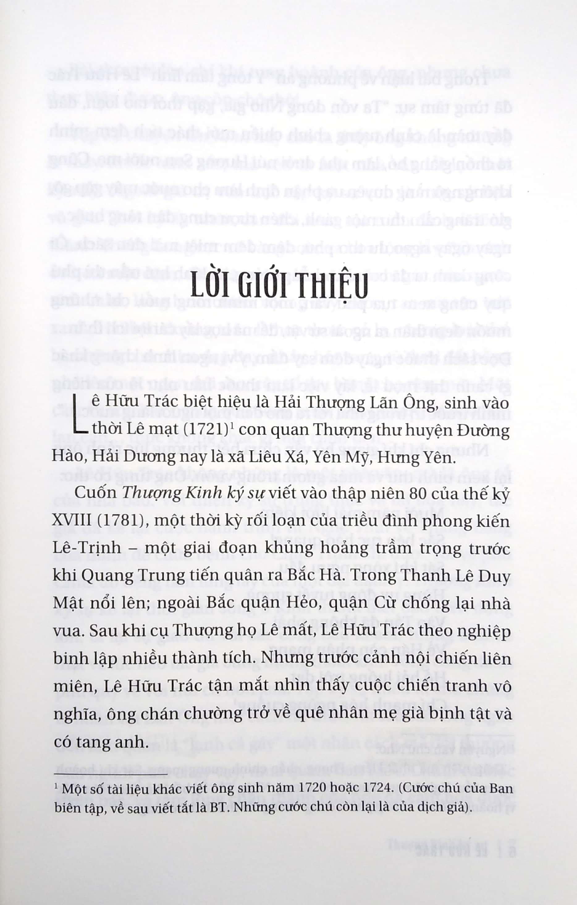 Thượng Kinh Ký Sự