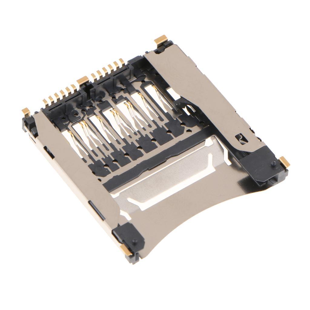 Prettyia 4x SD Card Slot Memory Holder Replacement for