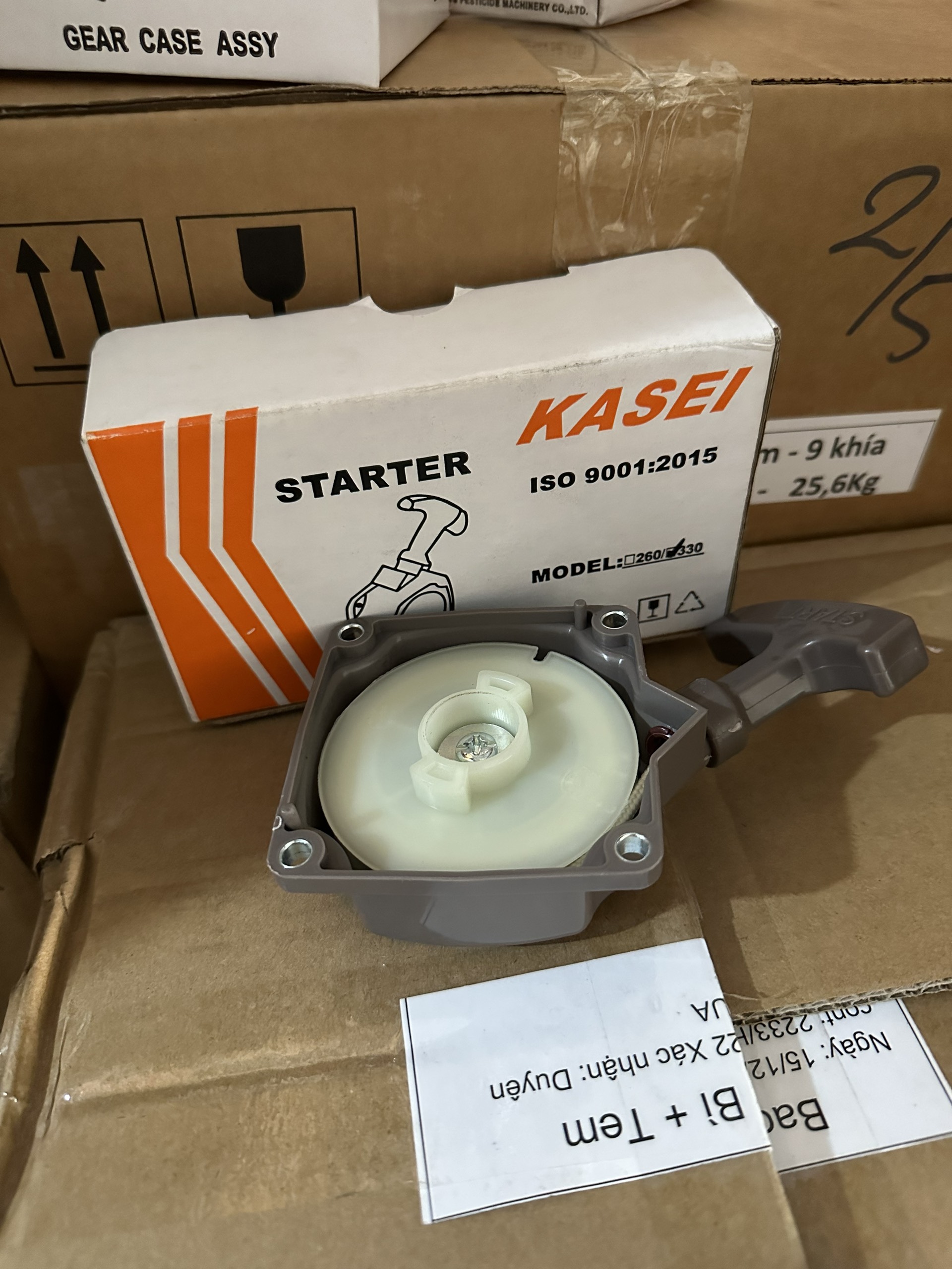 BỘ KHỞI ĐỘNG MÁY CẮT CỎ 2 THÌ 330/430 , 2 CHẤU - KHÔNG TRỢ LỰC