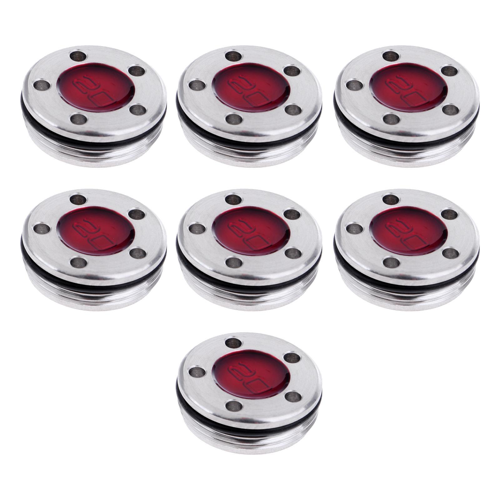 7x 5g ~ 20g Custom Weights for Golo Putters Red