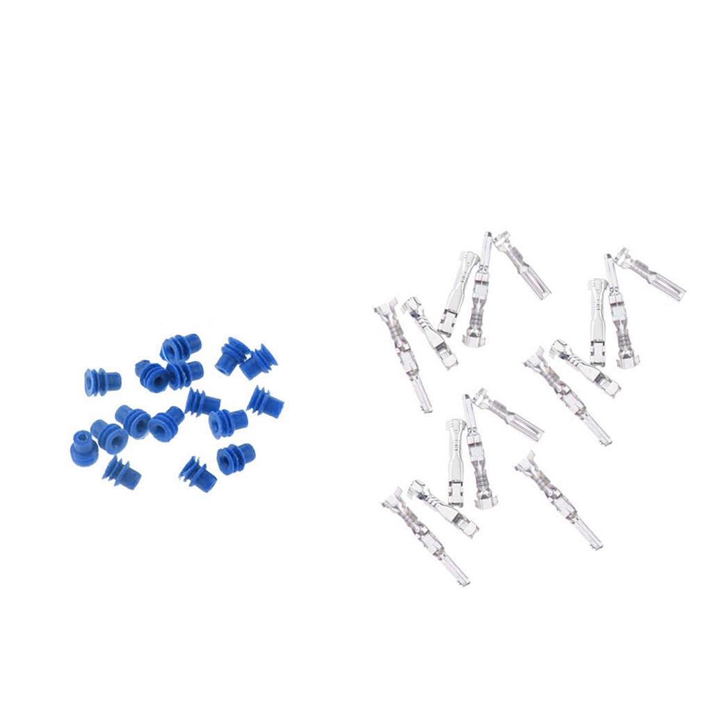 Car 8 Way Waterproof Connector with Terminals