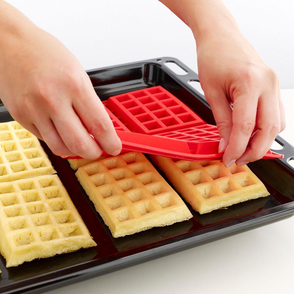 Khuôn Silicone Bánh quế Cookie/Cavity Bánh quế Sôcôla/Pan Baking Mold Donut Maker