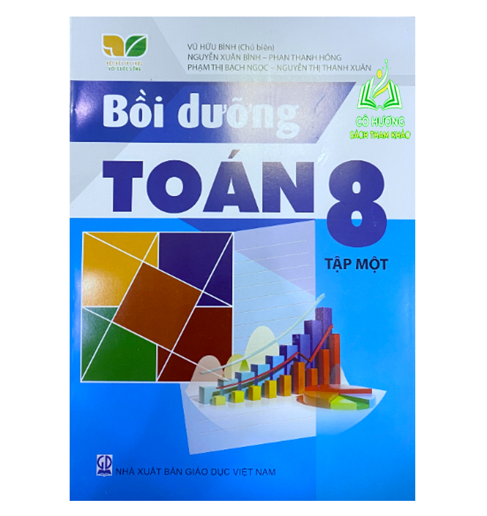 Sách - Combo Bồi dưỡng Toán 8 tập 1 + 2