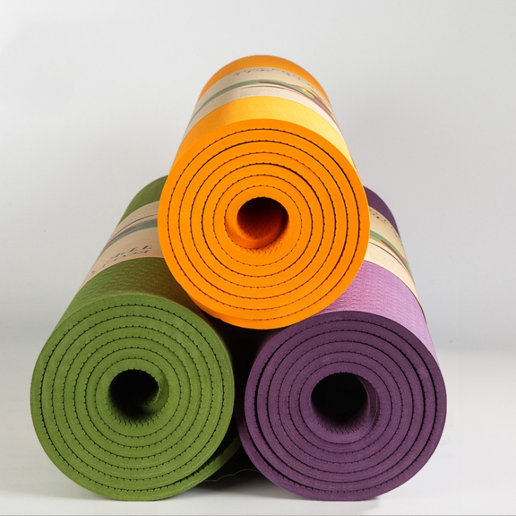 Thảm Yoga 1 Lớp Có Định Tuyến Vị Trí Cơ Thể - Mẫu thảm Yoga phù hợp với mọi đối tượng tập bộ môn Yoga - Chất liệu xốp dẻo dai bền bỉ - giúp bạn có một trải nghiệm tuyệt vời khi sử dụng