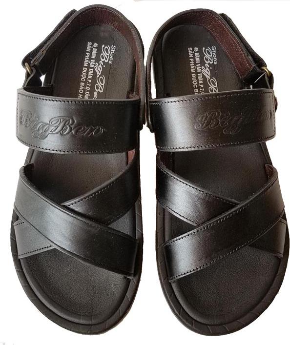 Sandal Nam BIGGBEN Da Bò Thật Cao Cấp SD20