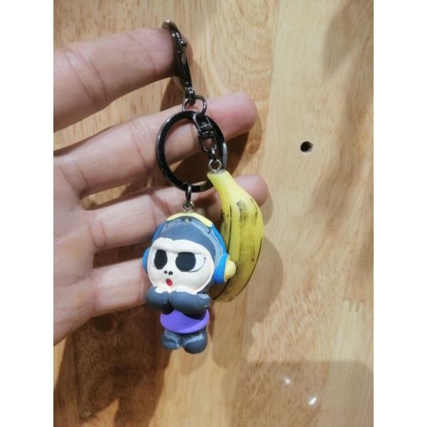 MÓC KHÓA CON KHỈ TRÁI CHUỐI CUTE