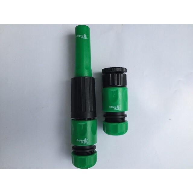 Bộ vòi tưới nước + cút nối nhanh 12-16