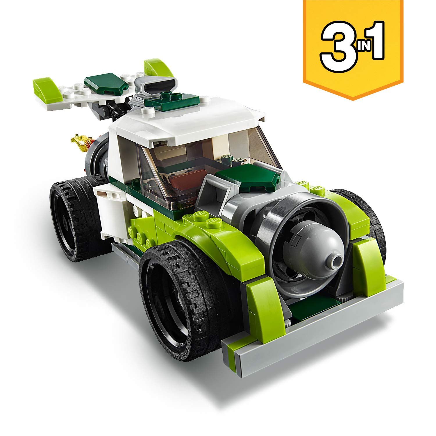 Đồ Chơi Lắp Ráp Lego Creator Xe Tải Tên Lửa 31103 (198 Chi Tiết)