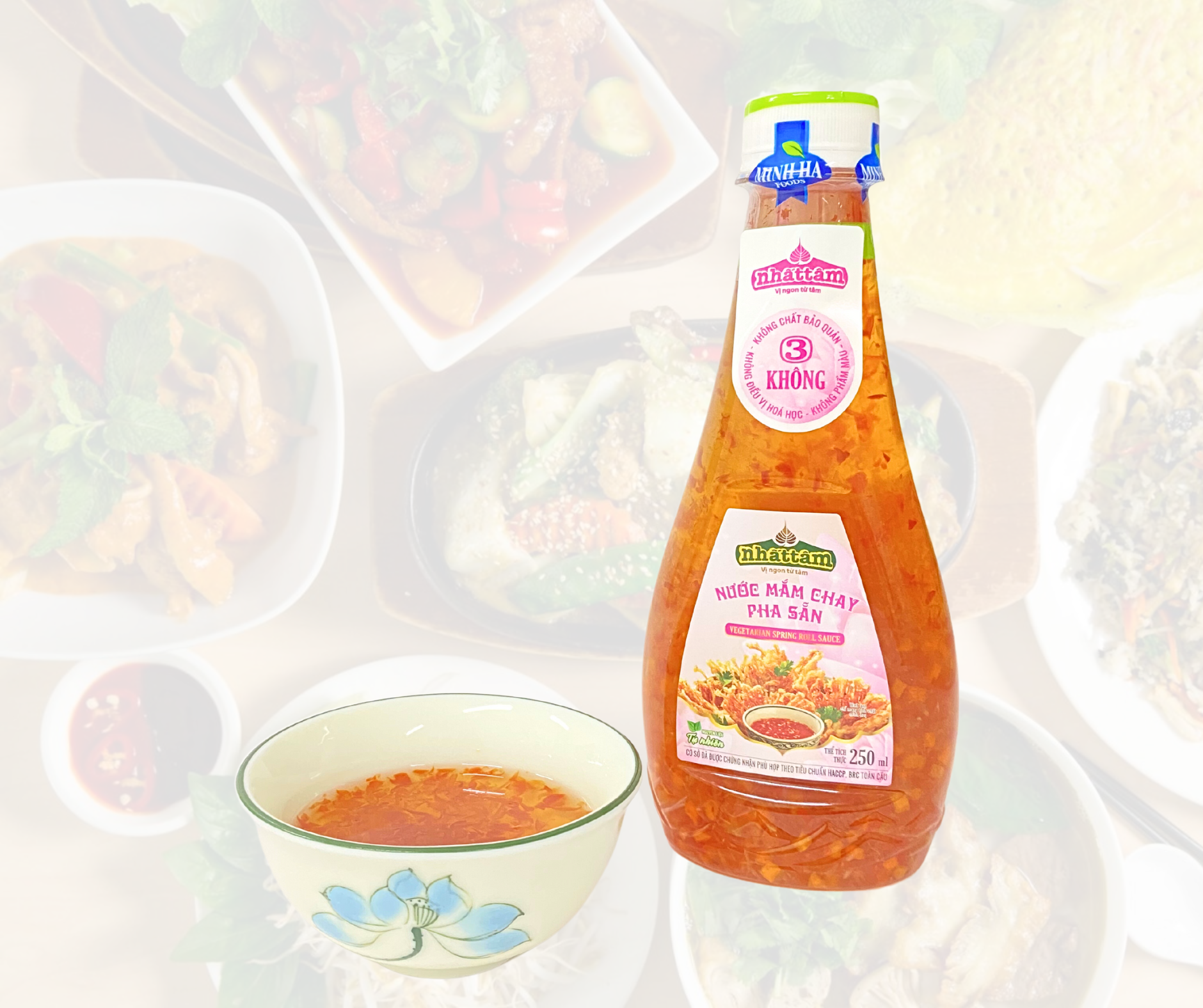 Nước mắm chay pha sẵn Nhất Tâm 250ml
