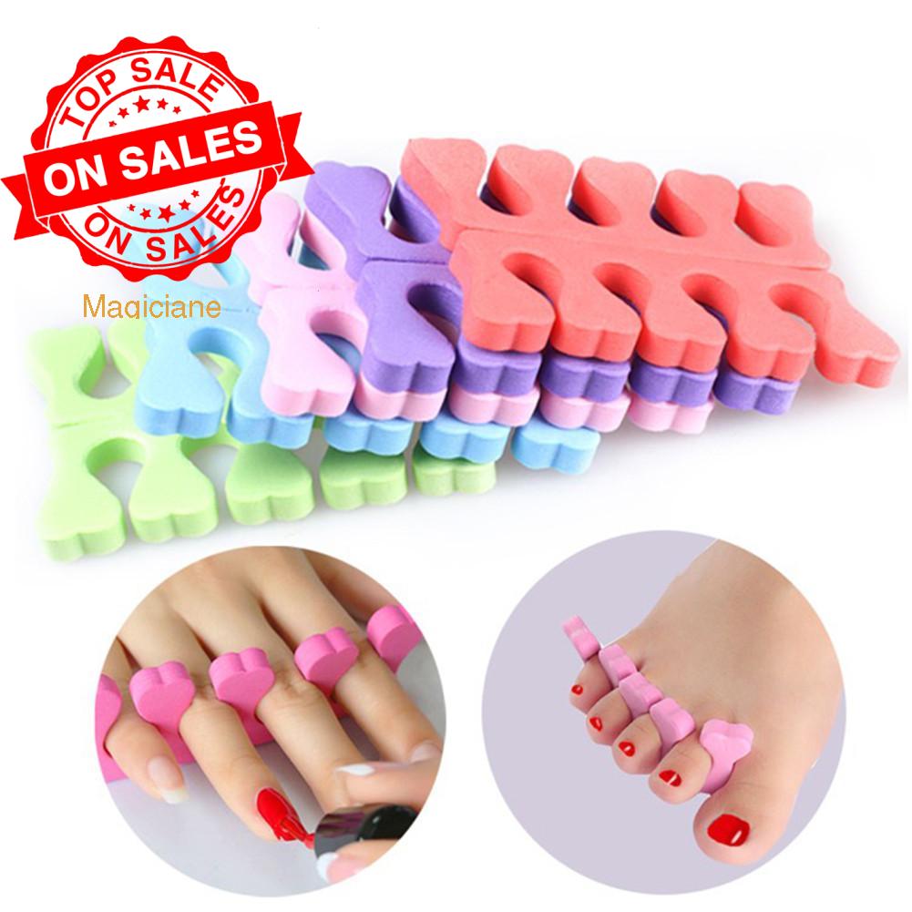 Xốp Chia Móng Làm Nail, Có độ Êm Tốt, Tạo Khoảng Cách Các Ngón Tránh Ảnh Hưởng Bề Mặt Khi Thao Tác, Thoải Mái Khi Sử Dụng, Không Bị Biến Dạng Theo Thời Gian