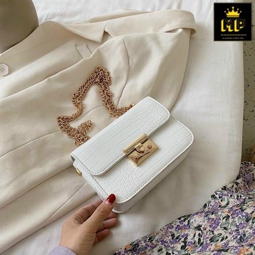 Túi Đeo Chéo Size 18cm Bản Đẹp Chất Da PU Xuất Xịn