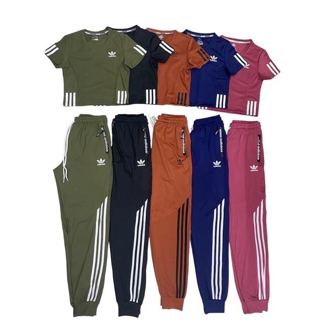 Bộ quần áo tập Gym nữ,áo croptop quần jogger tập nhảy zumba, aerobic,thể dục,chạy bộ,dã ngoại, picnic mẫu hot trend 2022