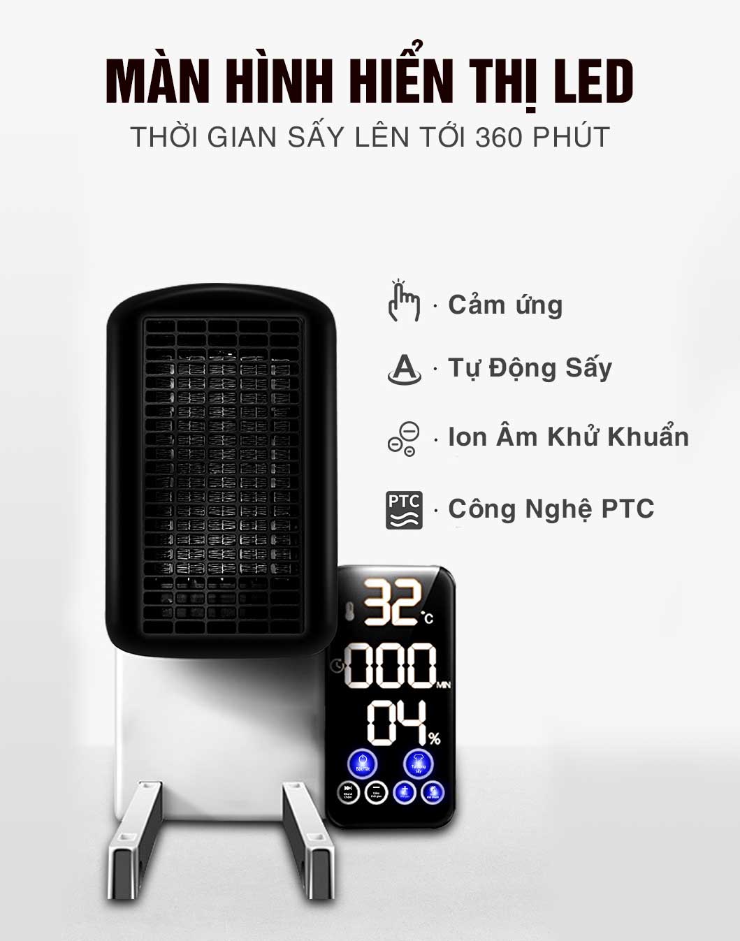 Tủ Sấy Quần Áo Sowun SW 869 - Hàng Chính Hãng