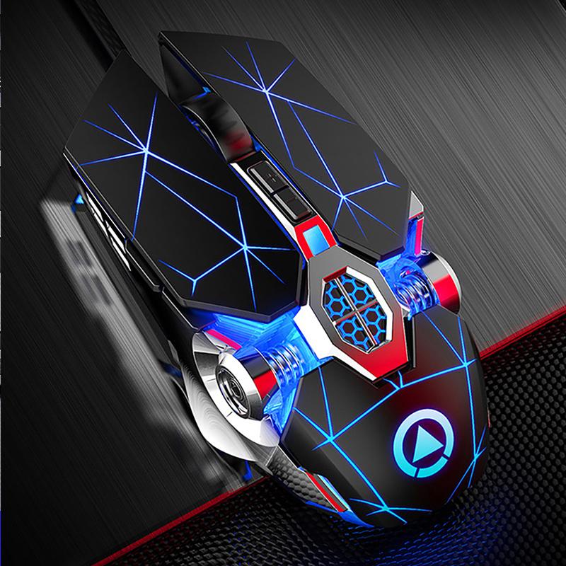 Pro Chuột Chơi Game Mause 7 Nút DPI Có Thể Điều Chỉnh Quang Máy Tính LED Chuột USB Game Có Dây Cáp Chuột Cho Máy Tính laptop Game Thủ