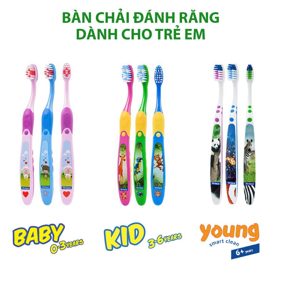 Bộ 2 Bàn Chải Trisa Baby