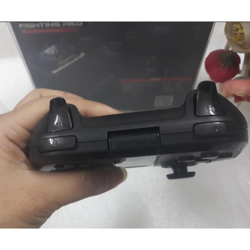 TAY CẦM CHƠI GAME BLUETOOTH C5- TAY CẦM GAME FIGHTING PAD C5 - BLUETOOTH GAMEPAD có giá kẹp điện thoại