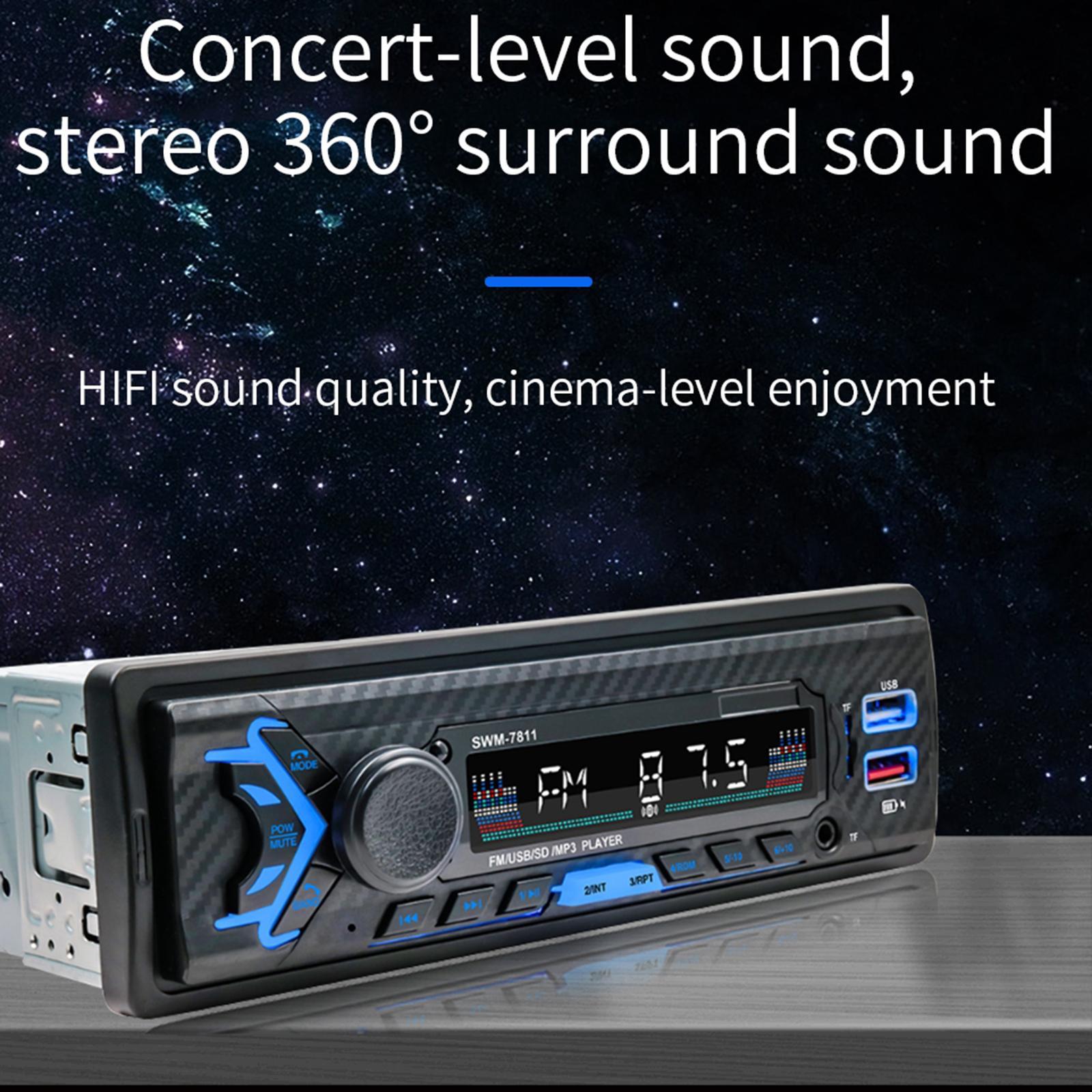 Car 12V   Bluetooth USB MP3 Player Receiver with Remote Universal