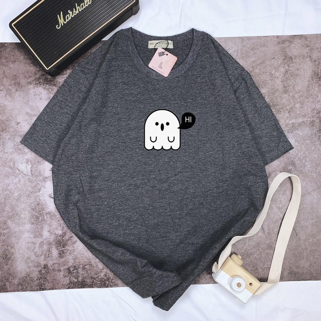 - ÁO THUN TAY NGẮN MA HI UNISEX ĐỦ SIZE M L XL HÌNH THẬT TỰ CHỤP