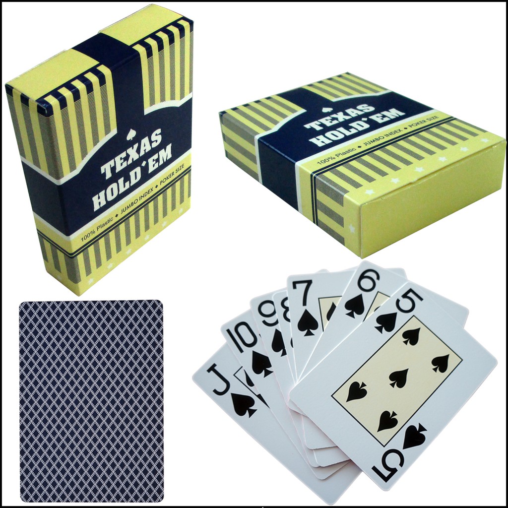 Bài Poker Texas Hold'em Hold em Siêu bền siêu đàn hồi