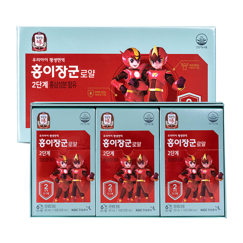 Hồng Sâm Trẻ Em Kgc Cheong Kwan Jang Số 2 (20ml X 30 Gói)