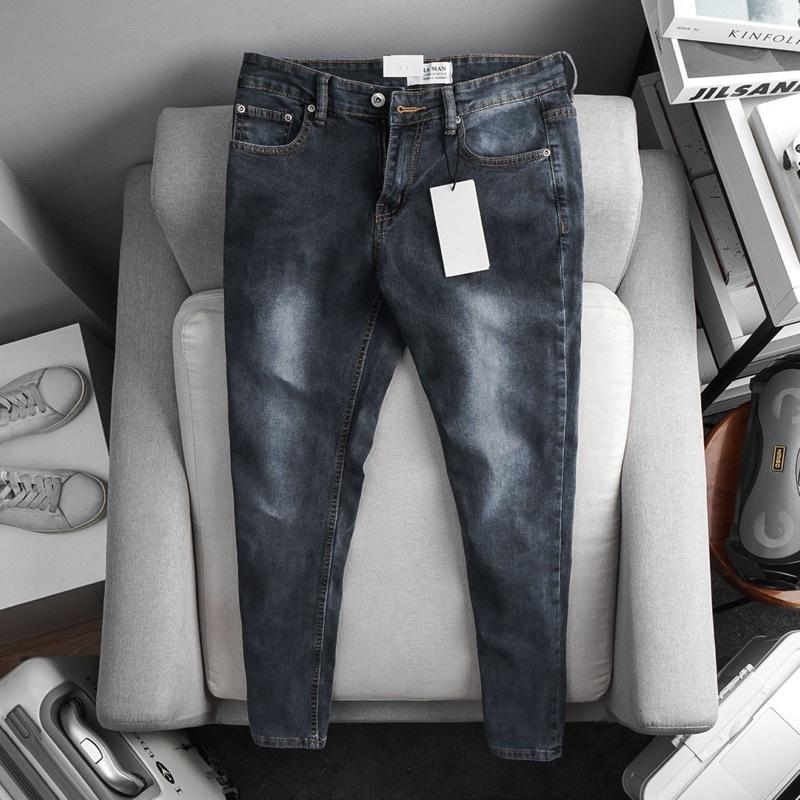 Quần Jean Nam VNXK slimfit cotton thun hàng xuất chuẩn xịn