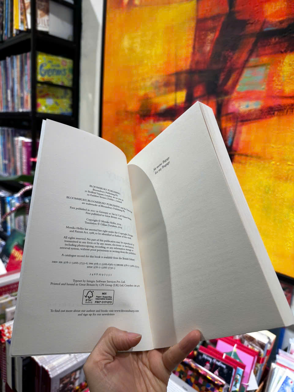Sách - Library for the War-Wounded by Monika Helfer - Sách tiếng anh/English/Novel