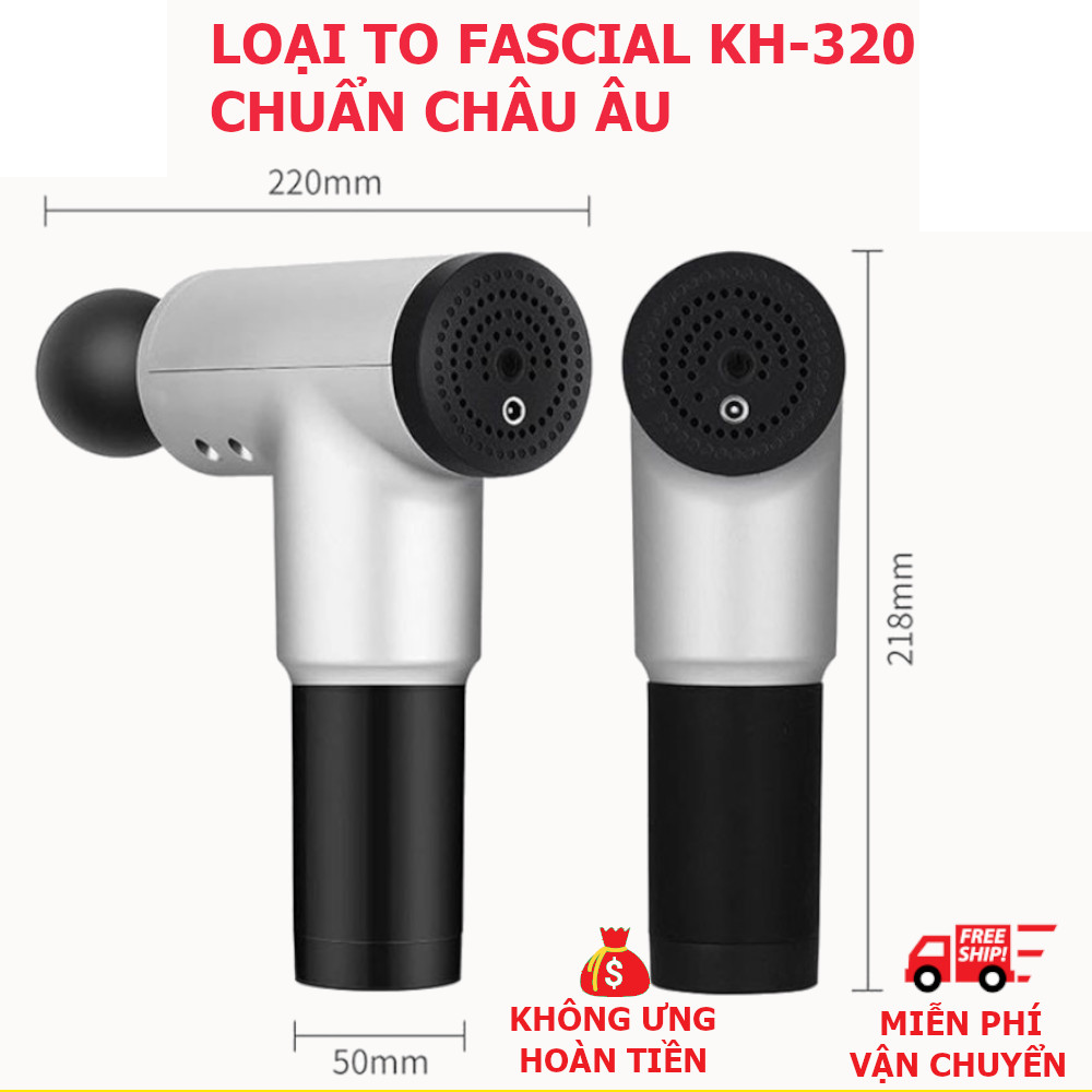 Máy massage Fascial 320 giãn cơ đa năng toàn thân, giảm nhức mỏi cổ vai gáy