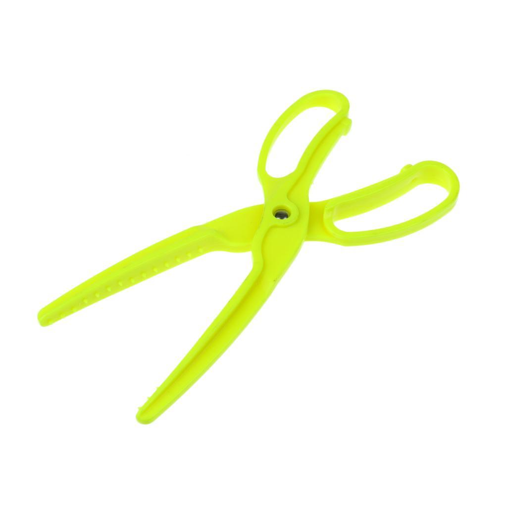Fishing Fish Tackle Pliers Clamp Plastic Catch Tool Grip Fishing Pliers High-quality Fishing Gear Hook Clamp Yellow