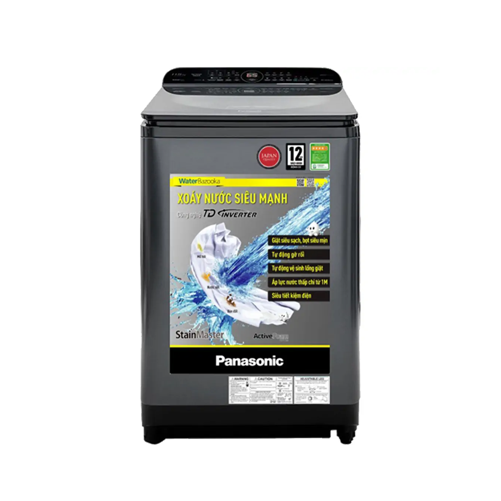 [Chỉ Giao Tại HCM] - Máy Giặt Cửa Trên Panasonic 11KG NA-FD10AR1BV - Hàng Chính Hãng