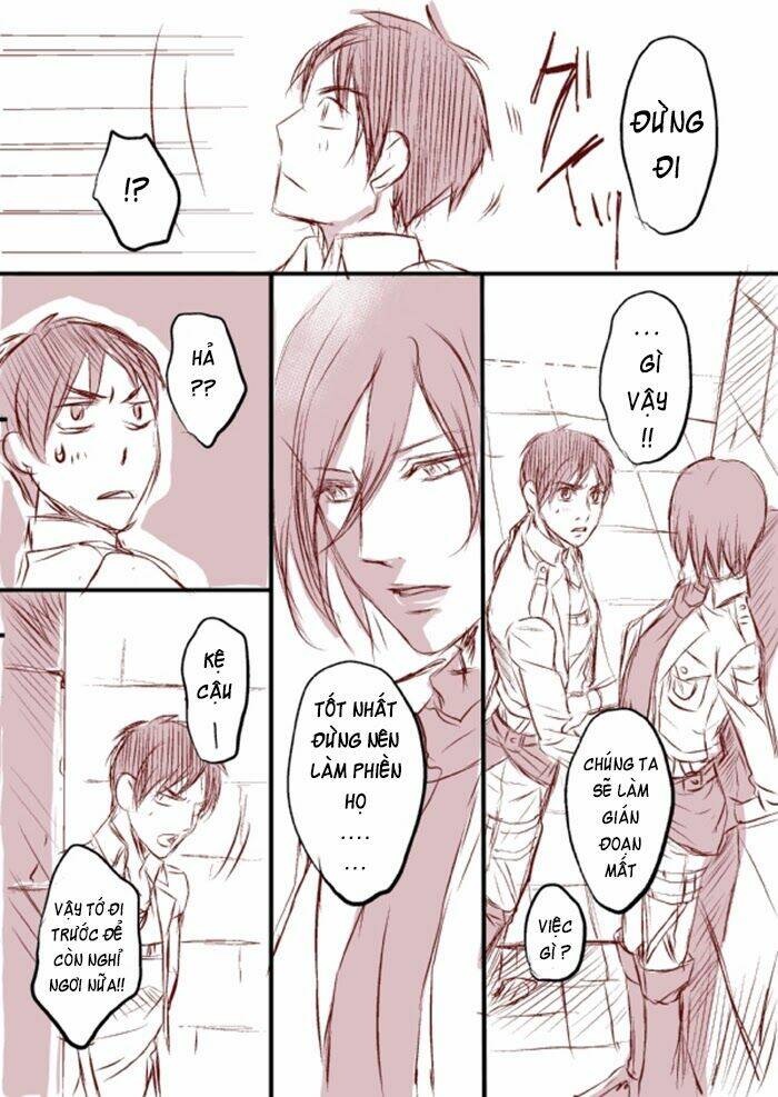 tấn công người khổng lồ - doujinshi eren x mikasa chapter 36 5