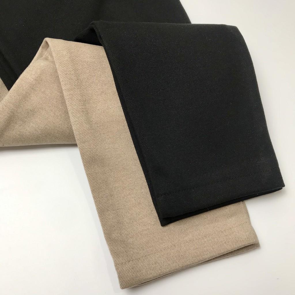Quần baggy nữ ERIS chất dạ cao cấp lưng chun cạp cao siêu đẹp