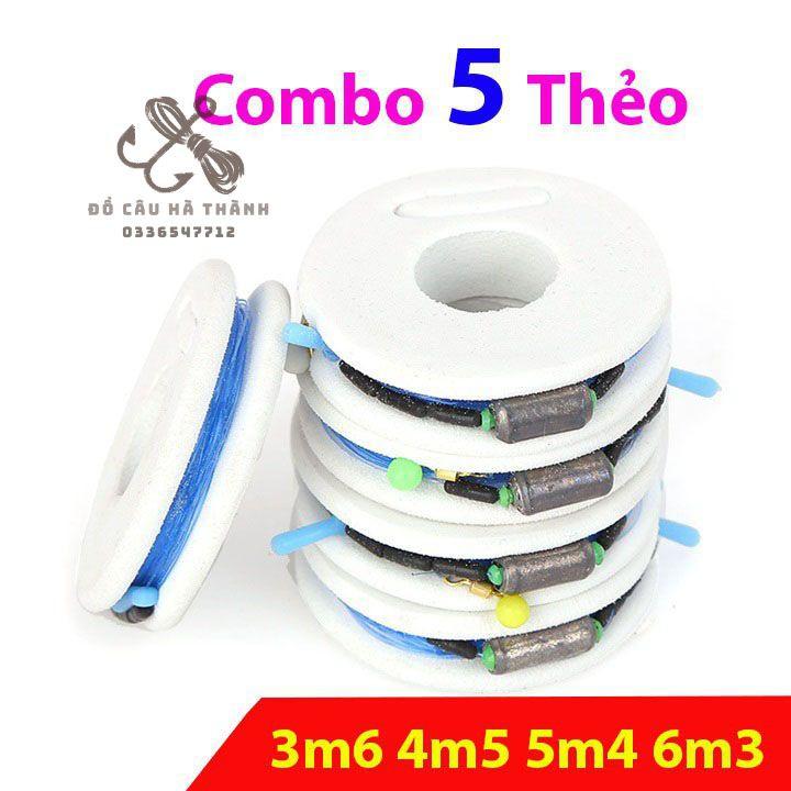 Dây trục câu đài buộc sẵn đầy đủ các kích thước, cước câu