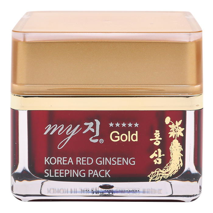 Mặt Nạ Ngủ Hồng Sâm My Jin Gold Red Ginseng Sleeping Pack 50ml