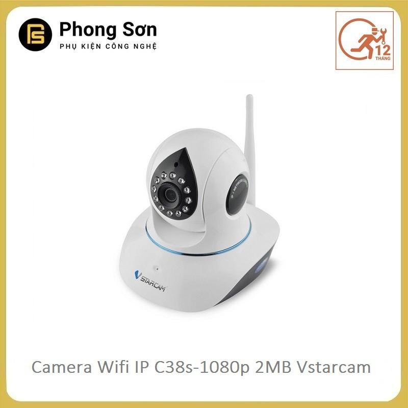 Camera wifi ip trong nhà C38s 1080p 2MB Vstarcam - Hàng Chính hãng