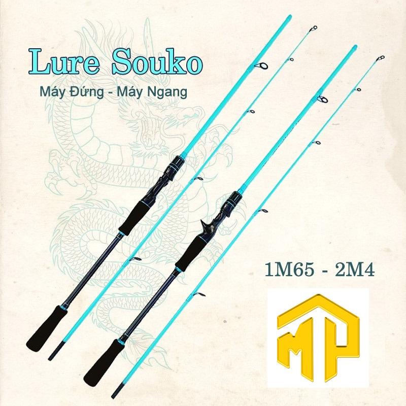 Cần Câu Lure Suoke Sports Edition Cần Câu Cá Carbon Máy Đứng Và Máy Ngang - MP Fishing