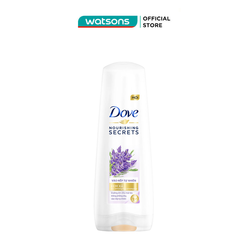 Kem Xả Dove Nourishing Secrets Vào Nếp Sống Động Tự Nhiên 320g