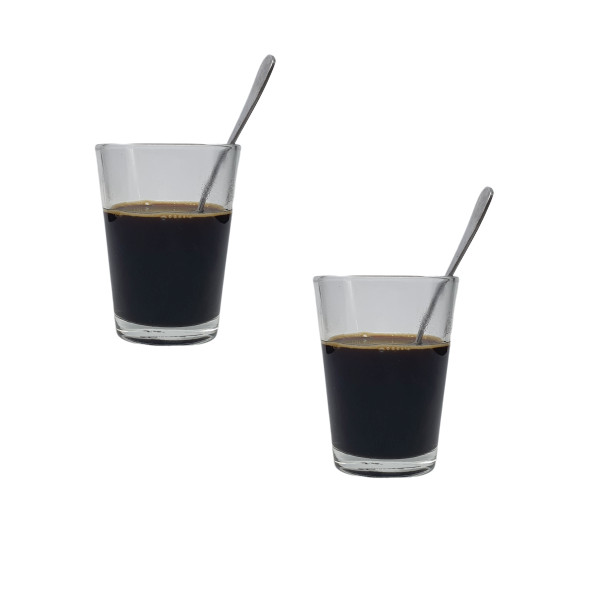 Bộ 12 Ly Cốc Thủy Tinh Uống Cà Phê 17 Trơn Camdaco