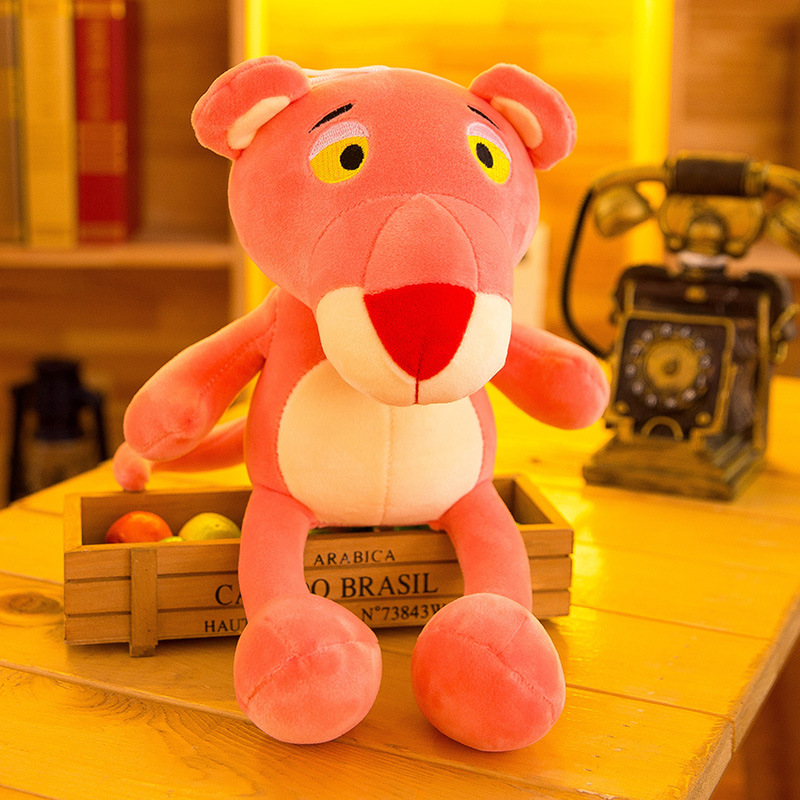 Gấu bông báo hồng Pink Panther dạng chibi siêu dễ thương (25cm---&gt;50cm) hàng việt nam chất lượng cao, an toàn cho trẻ nhỏ
