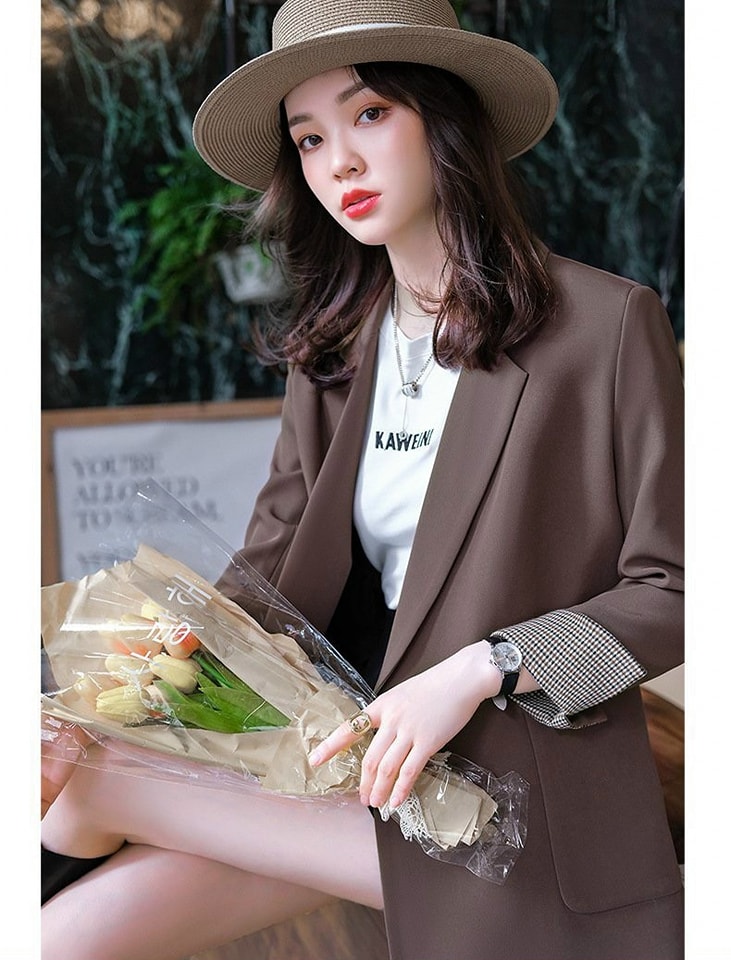 ÁO KHOÁC BLAZER PHỐI TAY CAO CẤP