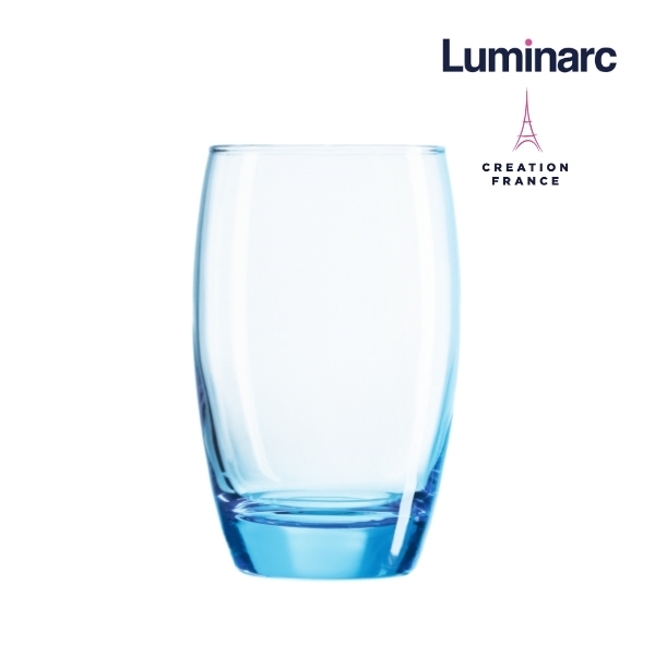 Bộ 6 Ly Thuỷ Tinh Luminarc Salto Blue 350ml - LUSAJ1585