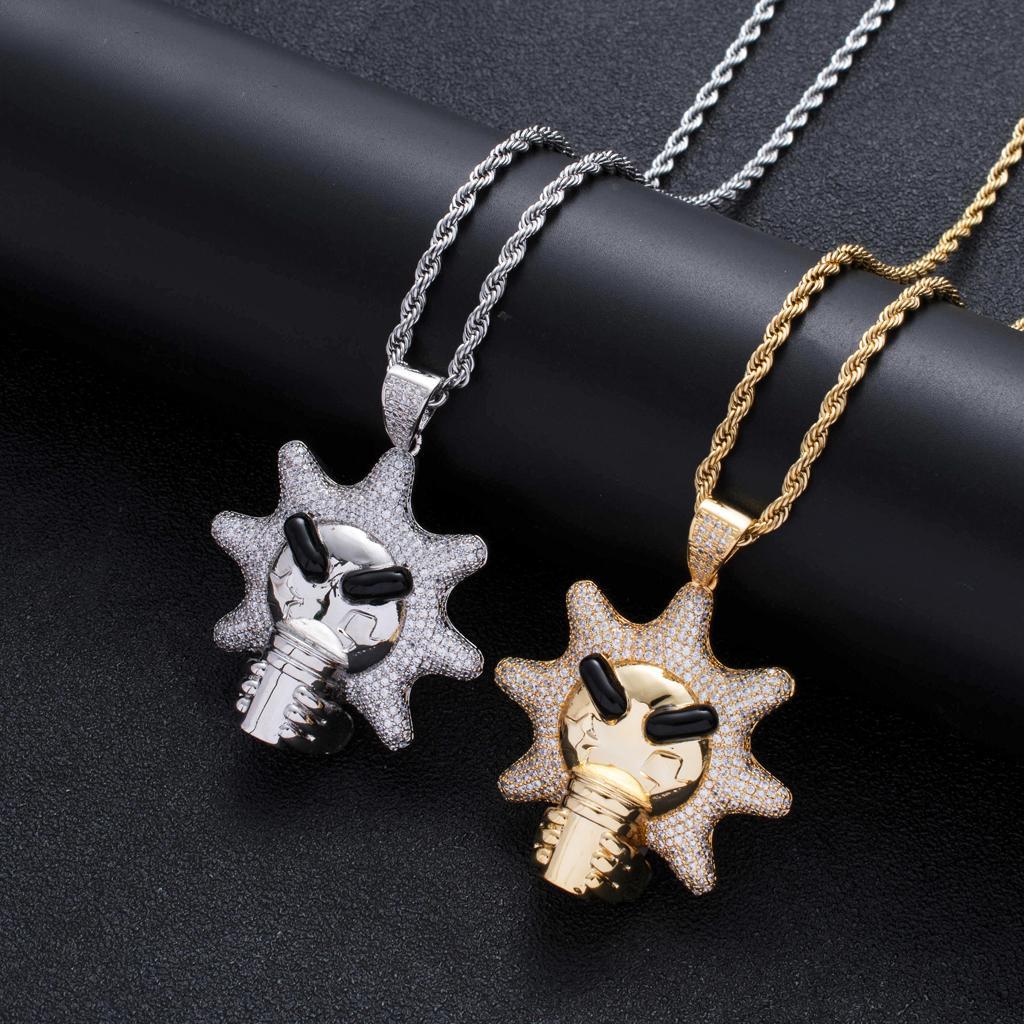 Mens  Hip Hop Rapper Exquisite Pendant Necklace
