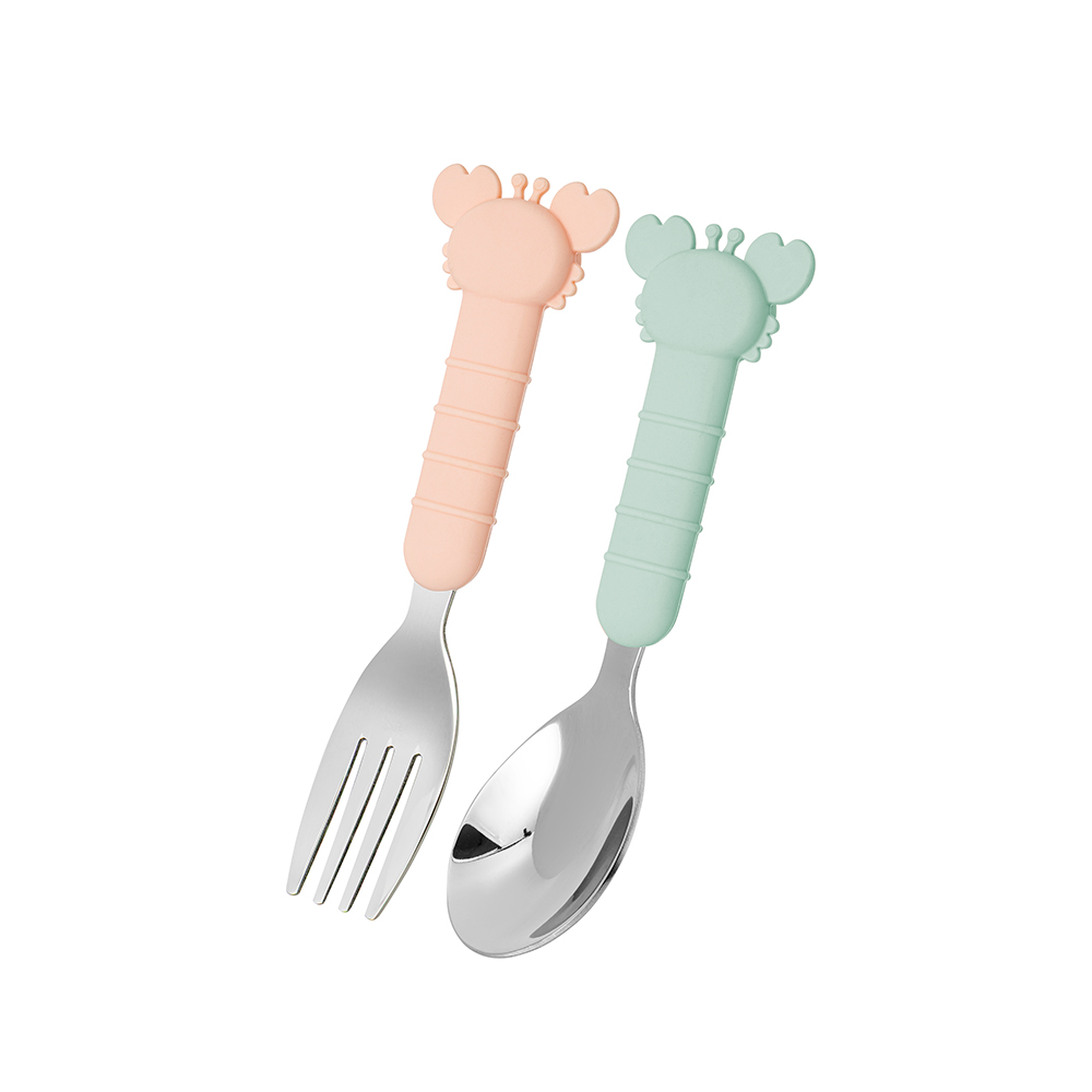 Bộ Muỗng Nĩa Cho Bé Elmich EL2375 , Hàng Chính Hãng, Inox 304 Cao Cấp An Toàn - JoyMall