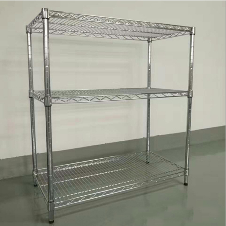 Kệ chén bát 3 tầng 55x30x60 khung inox - kệ nhà bếp đa năng cao cấp RE0267